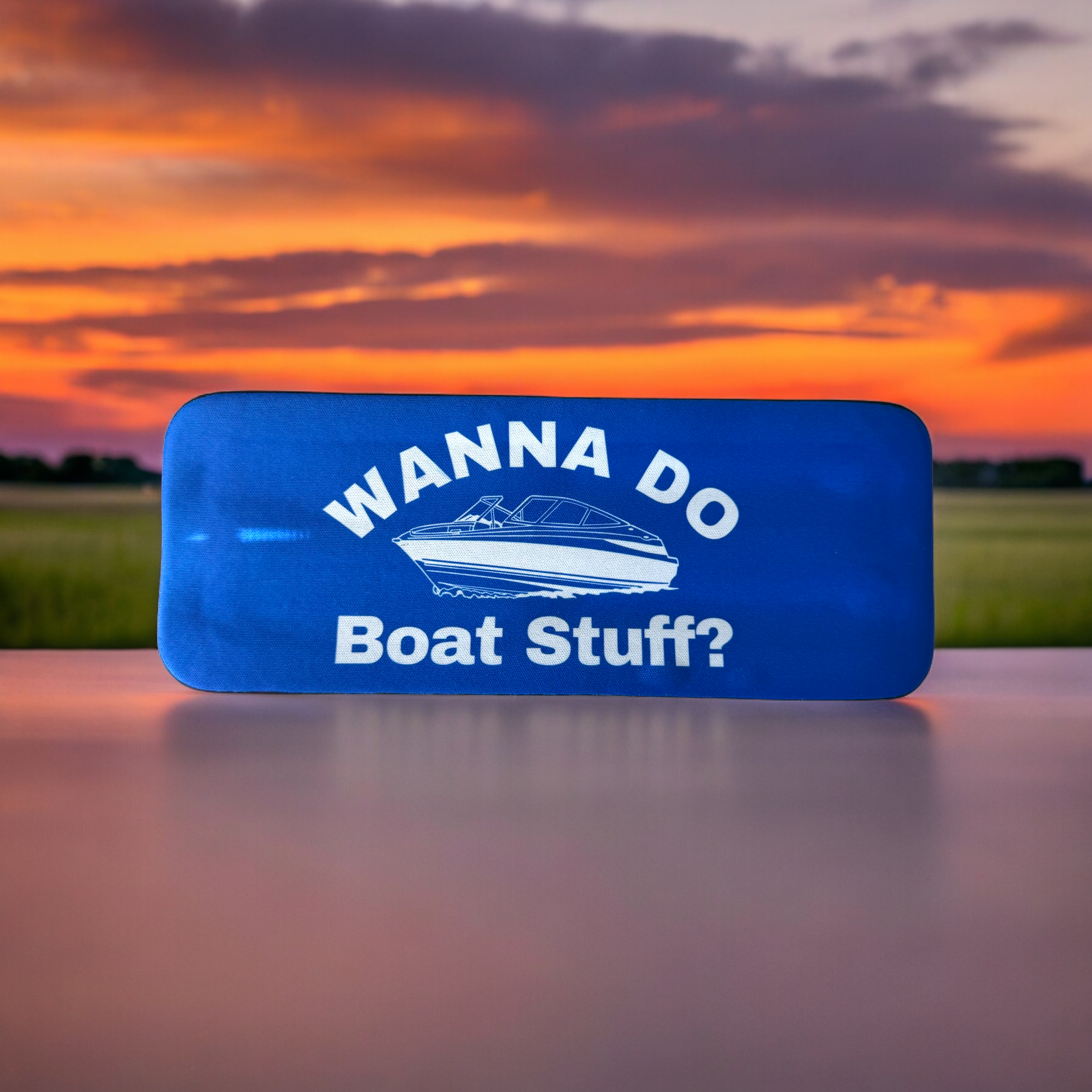 Wanna Do Boat Stuff - Funny Drink Huggies