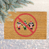 Anti-Carolers Holiday Doormats