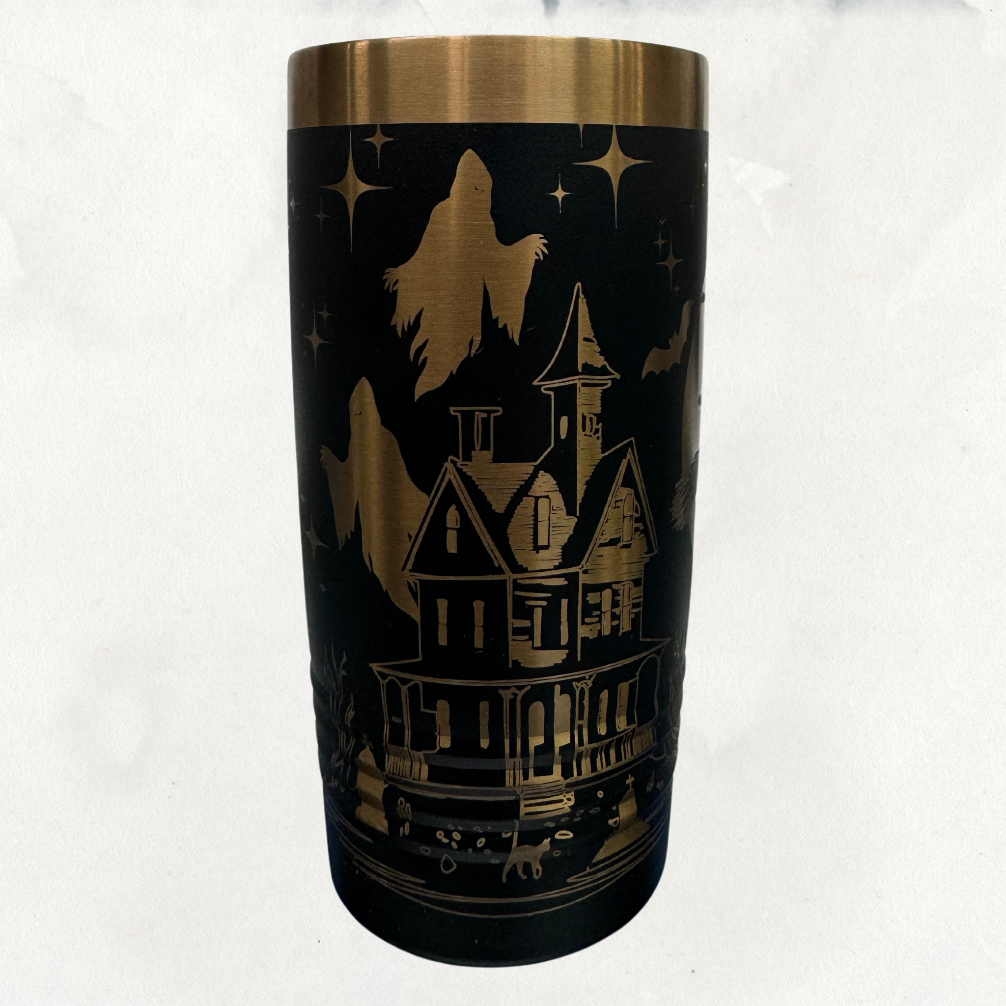 Witchy Moonlight Full Wrap 20 oz Laser Engraved Tumbler