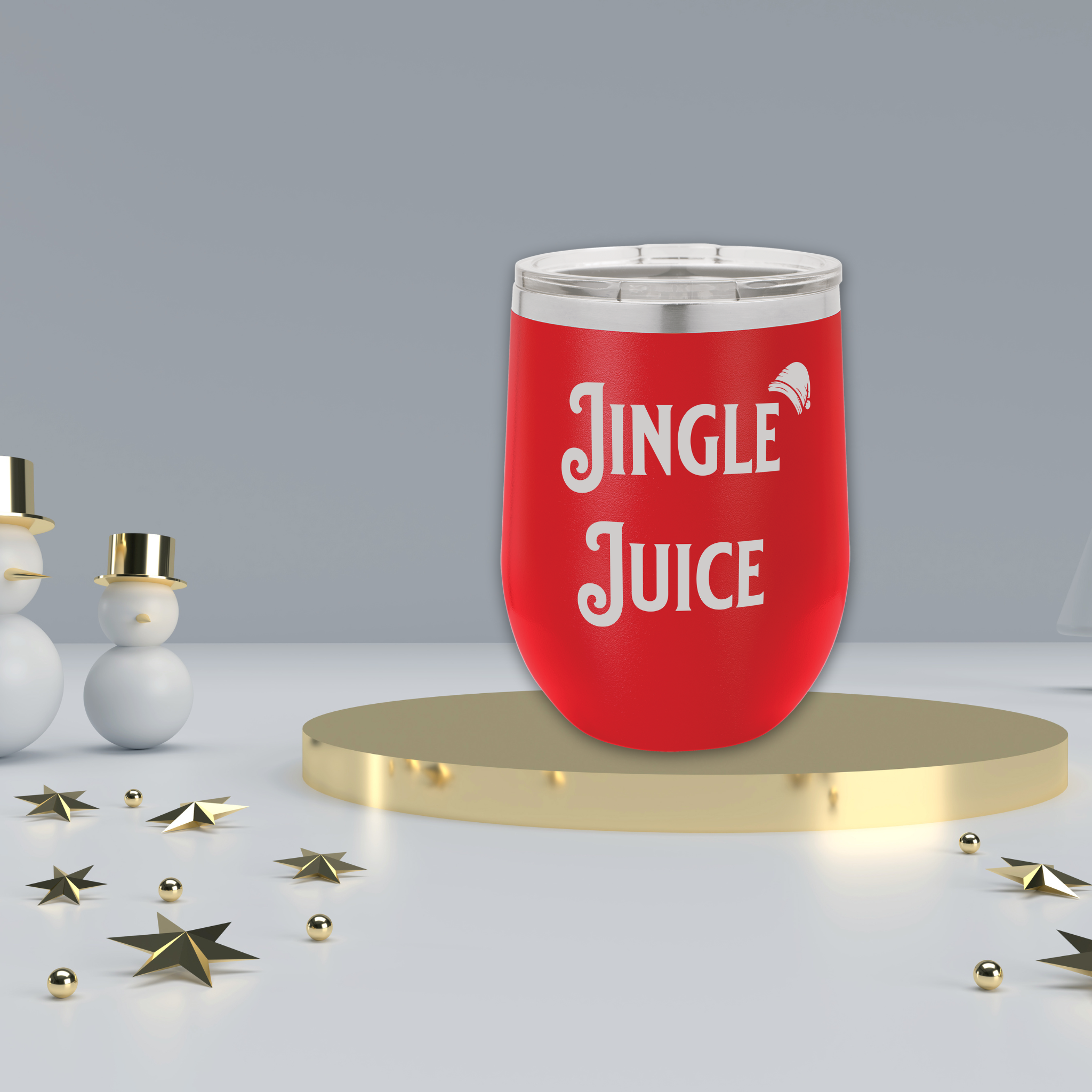 Jingle Juice 12 oz. Wine Tumbler