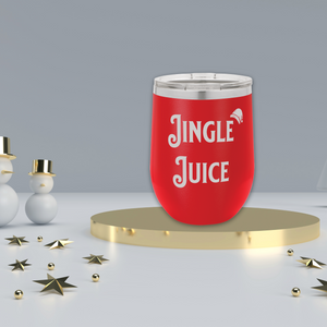 Jingle Juice 12 oz. Wine Tumbler