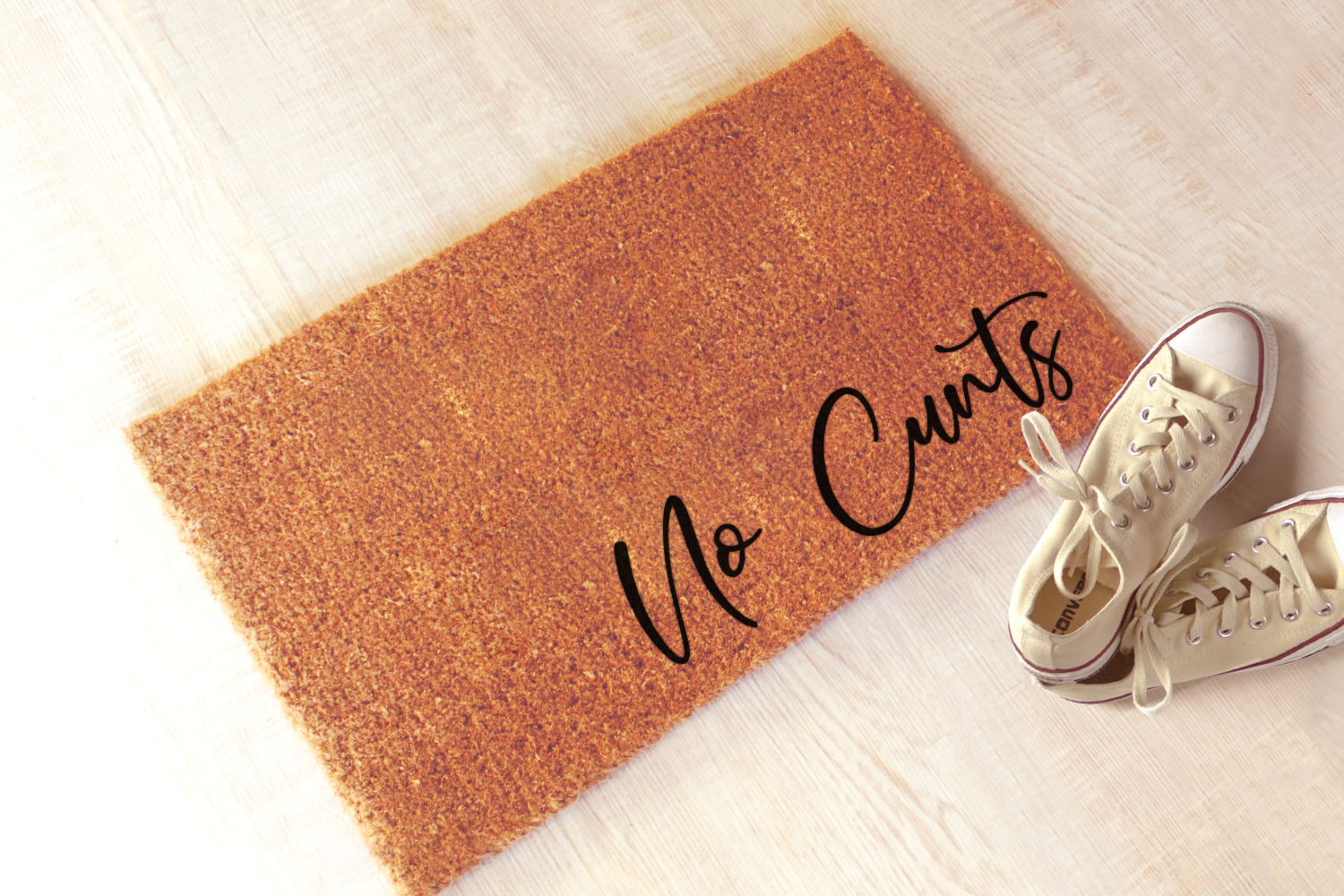 No Cunts - Custom Doormat