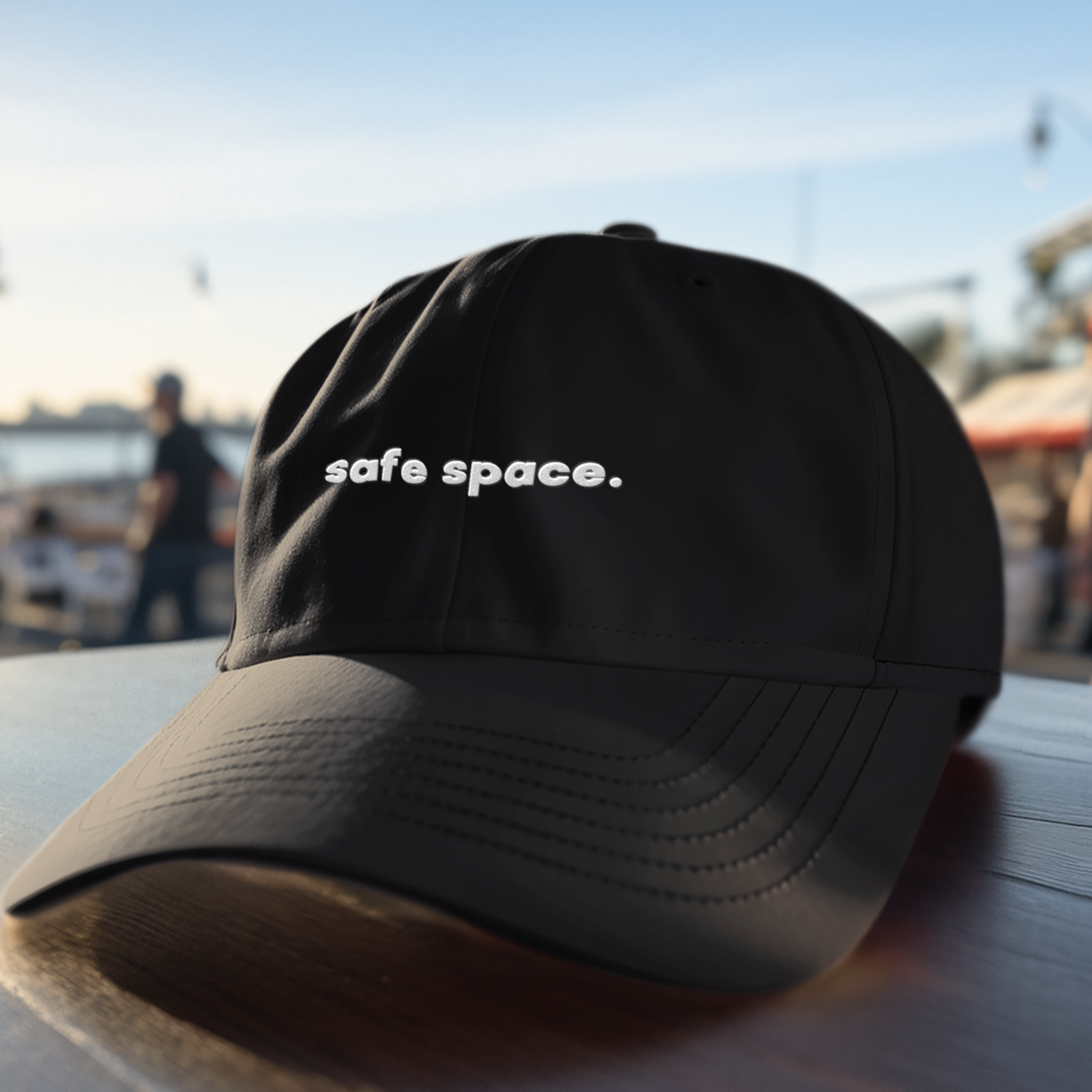 Safe Space Embroidered Dad Hat