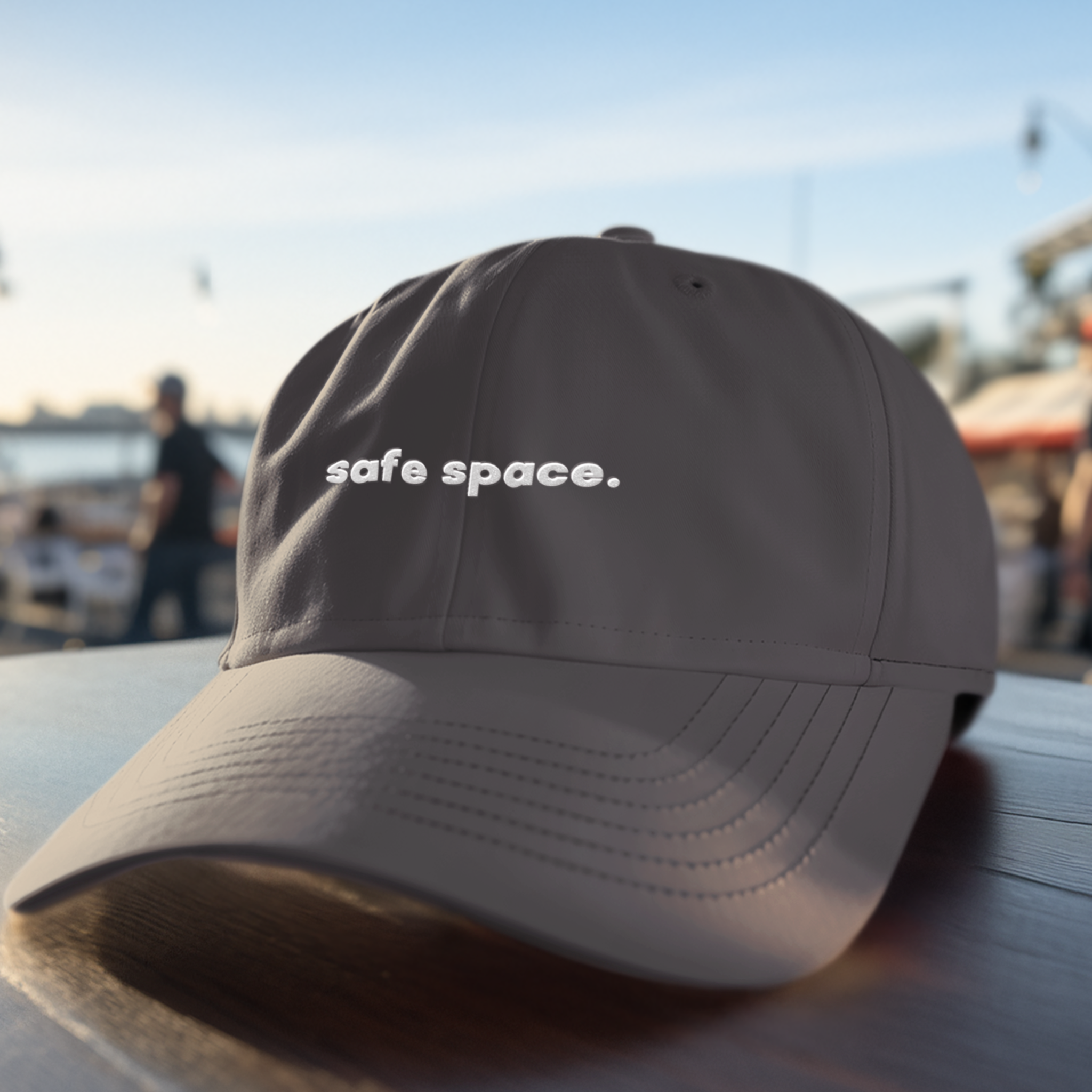 Safe Space Embroidered Dad Hat