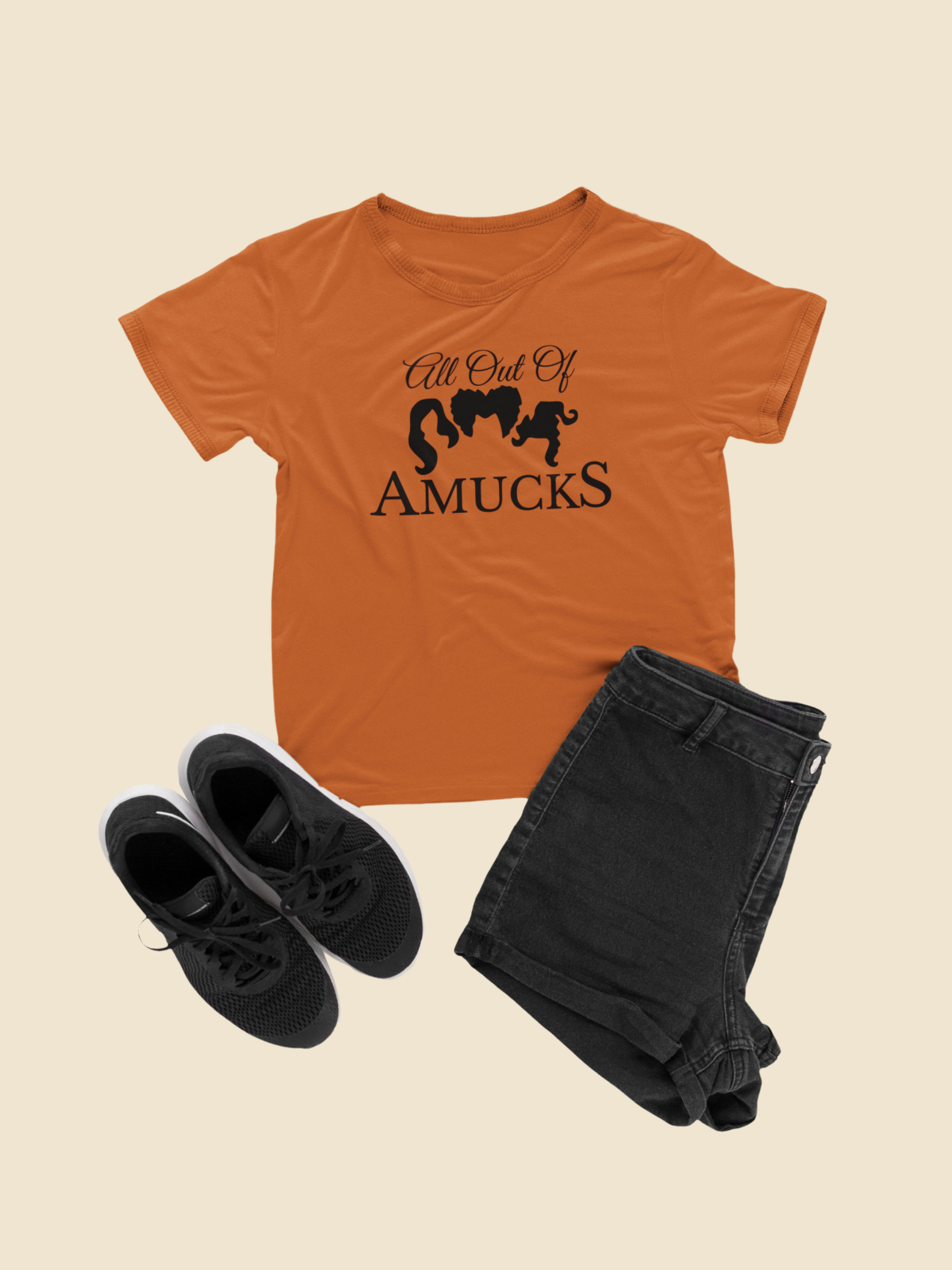 All Out of Amucks Halloween Tee