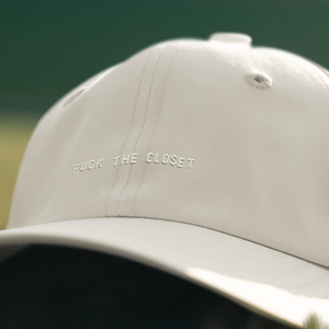 Fuck The Closet Embroidered Dad Hat