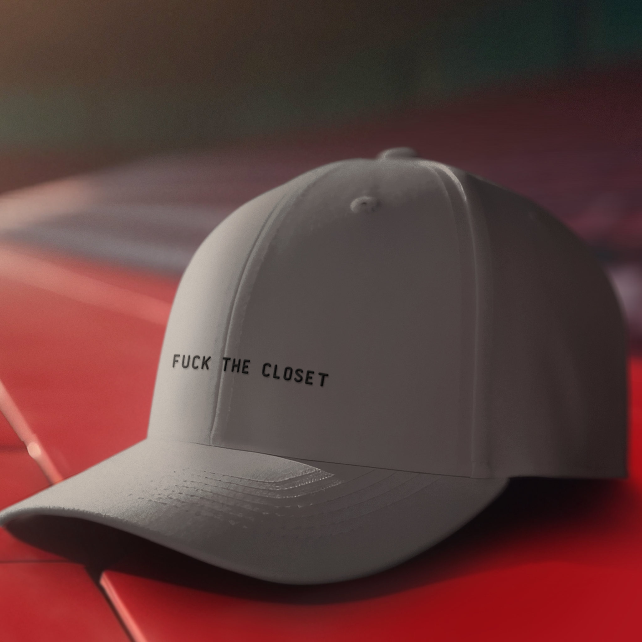 Fuck The Closet Embroidered Dad Hat