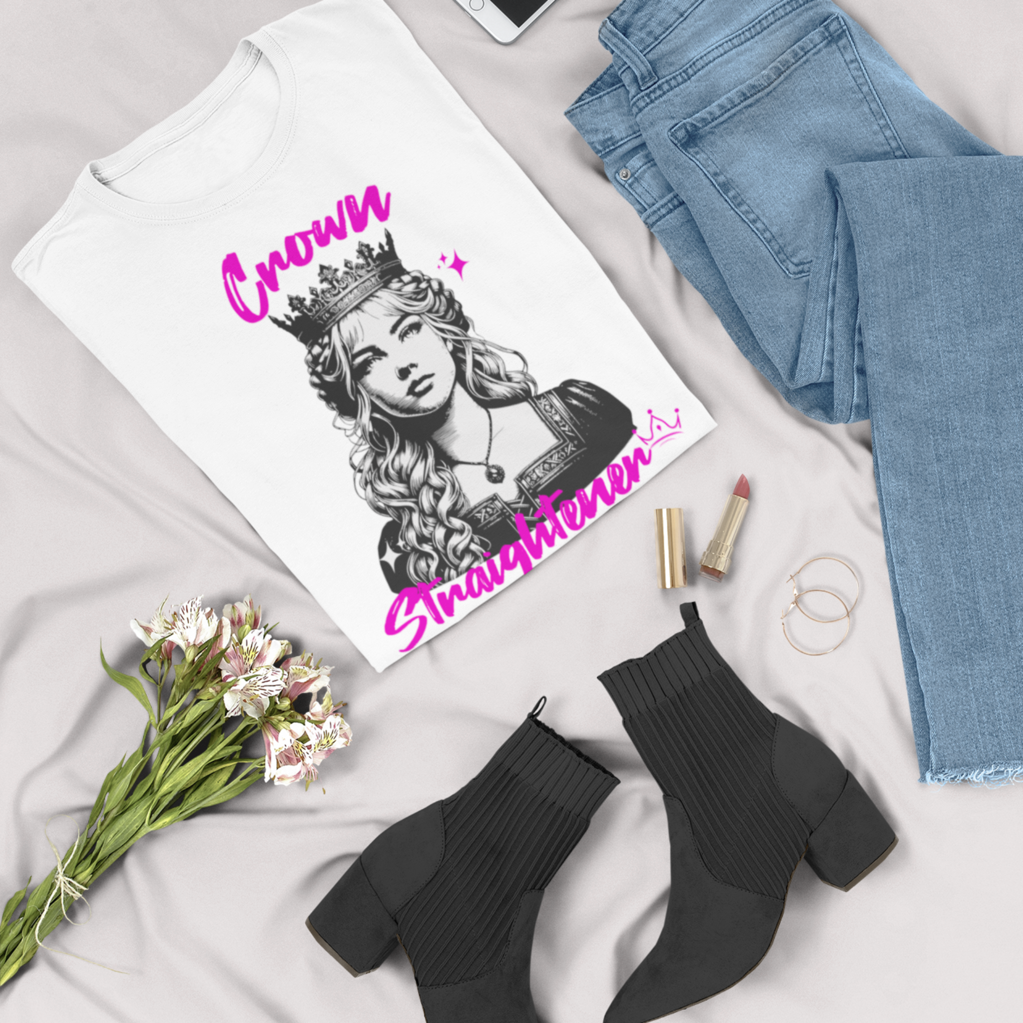 Crown Straightener T-Shirts