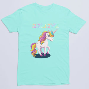 Believe in Unicorns Soft Tee Shirt