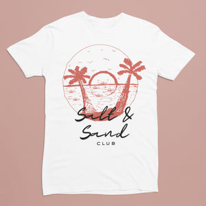 'Salt & Sand Club'  Full Front Tee