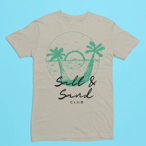 'Salt & Sand Club'  Full Front Tee