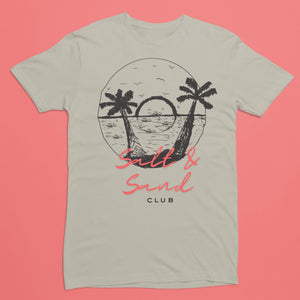 'Salt & Sand Club'  Full Front Tee