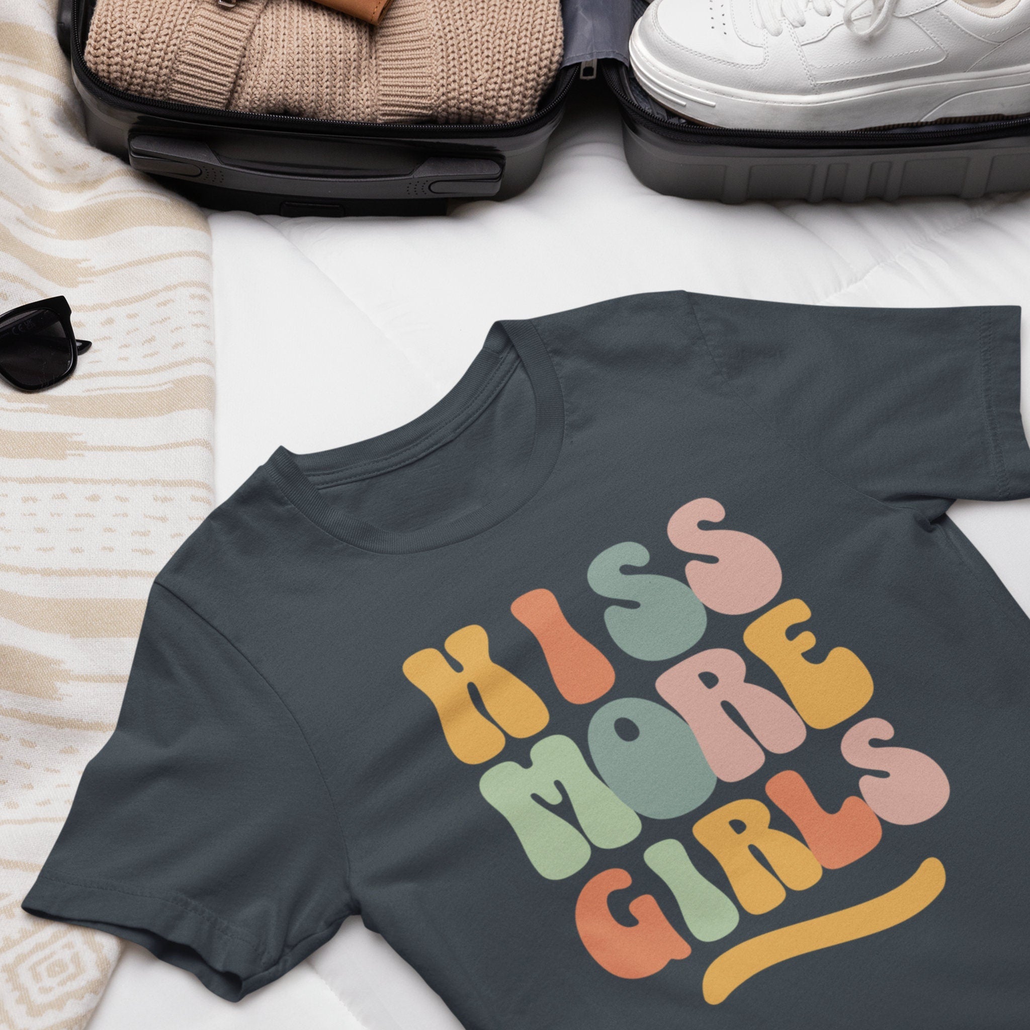 Kiss More Girls Shirt - LGBTQ+ Pride Shirt