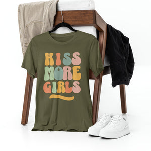 Kiss More Girls Shirt - LGBTQ+ Pride Shirt