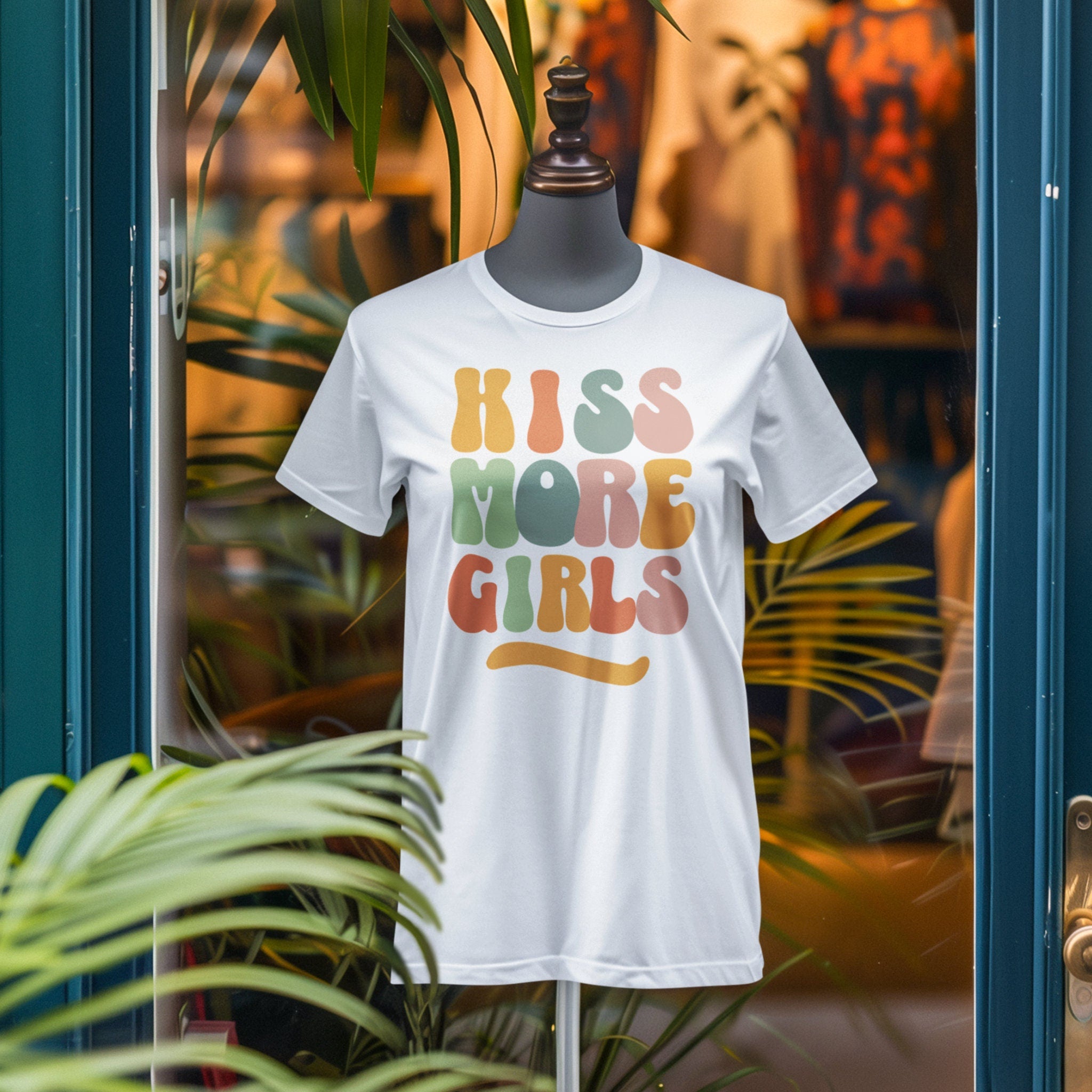 Kiss More Girls Shirt - LGBTQ+ Pride Shirt