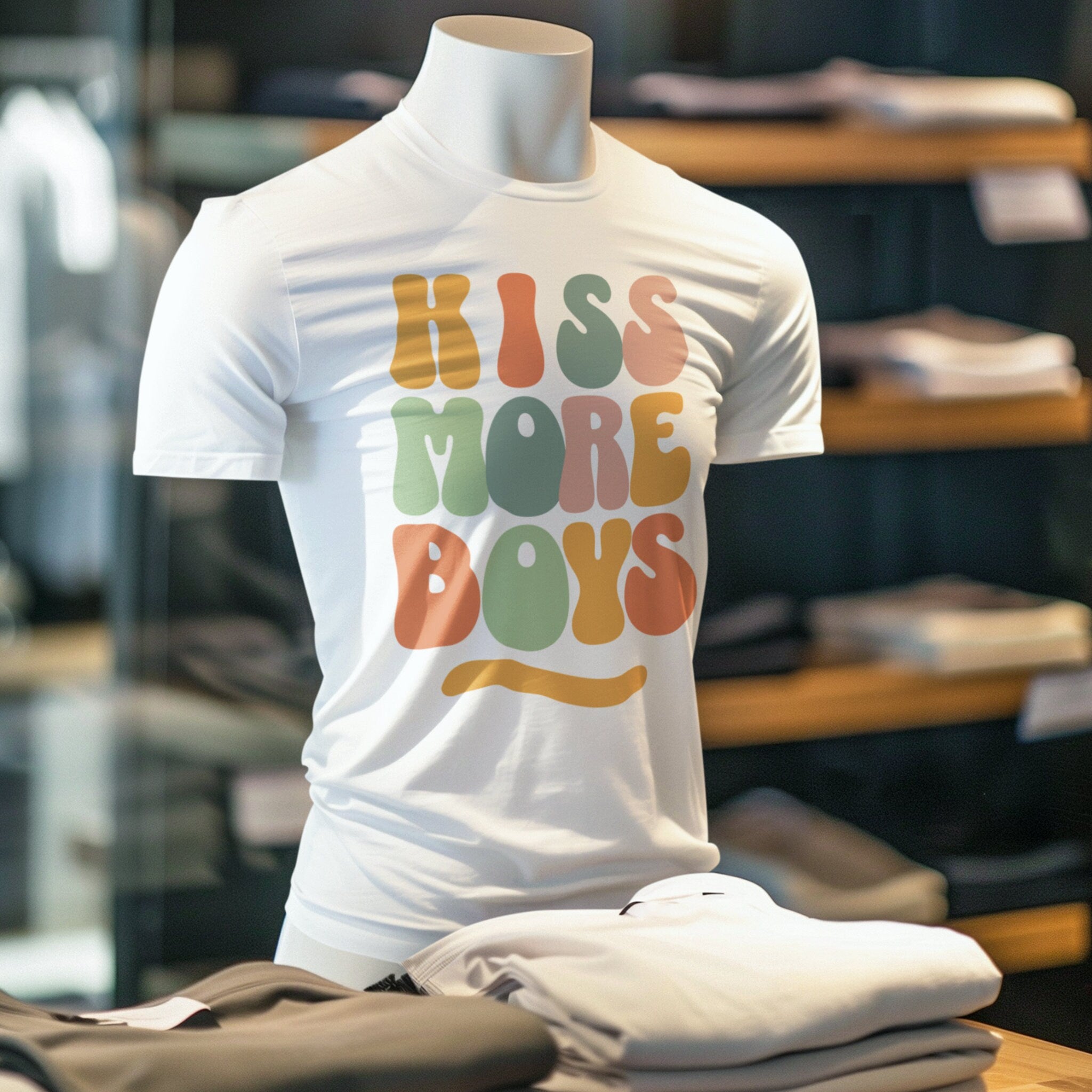 Kiss More Boys Shirt - LGBTQ+ Pride Shirt