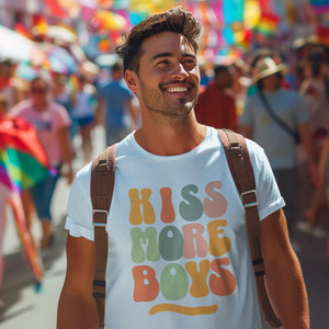 Kiss More Boys Shirt - LGBTQ+ Pride Shirt