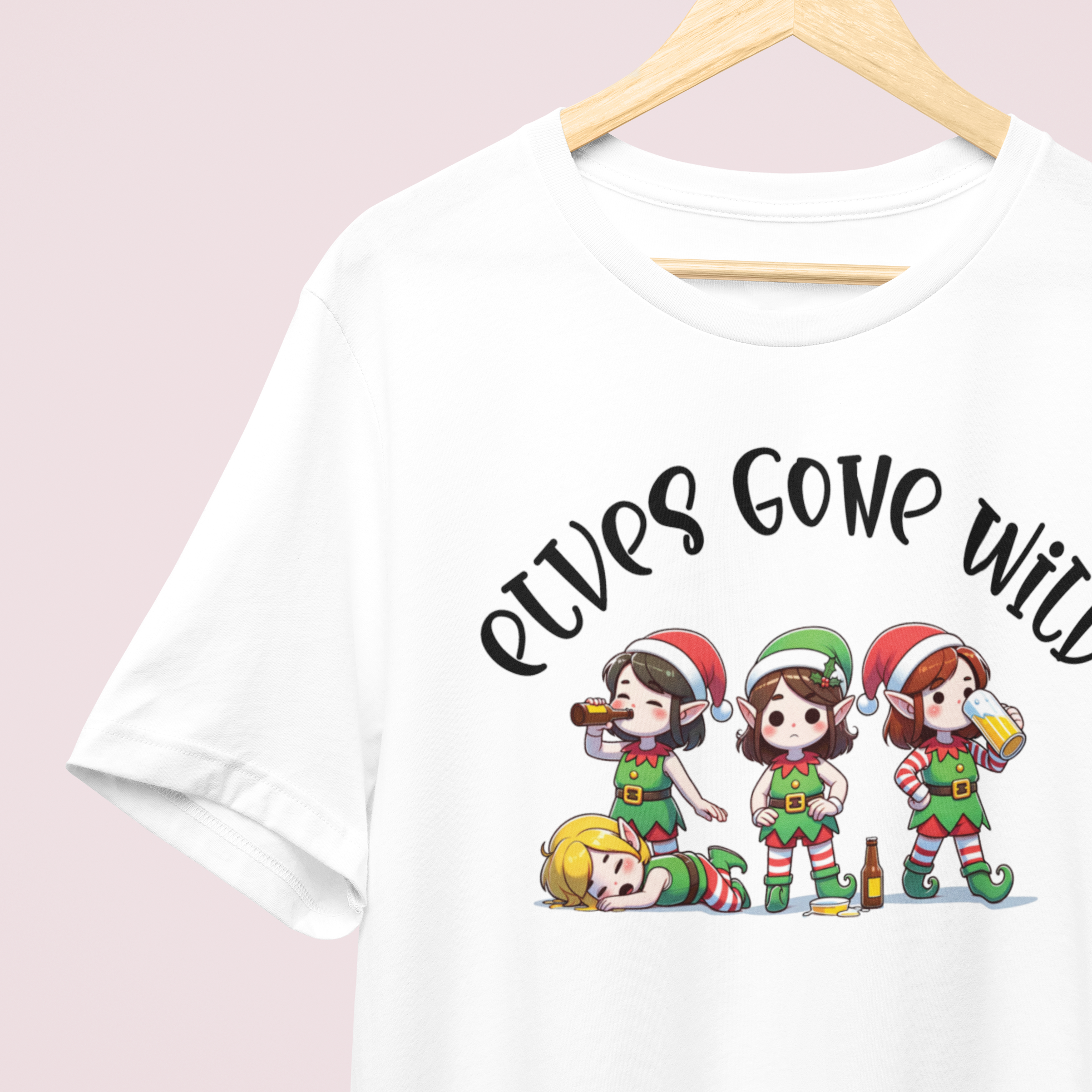 Elves Gone Wild Soft Tee