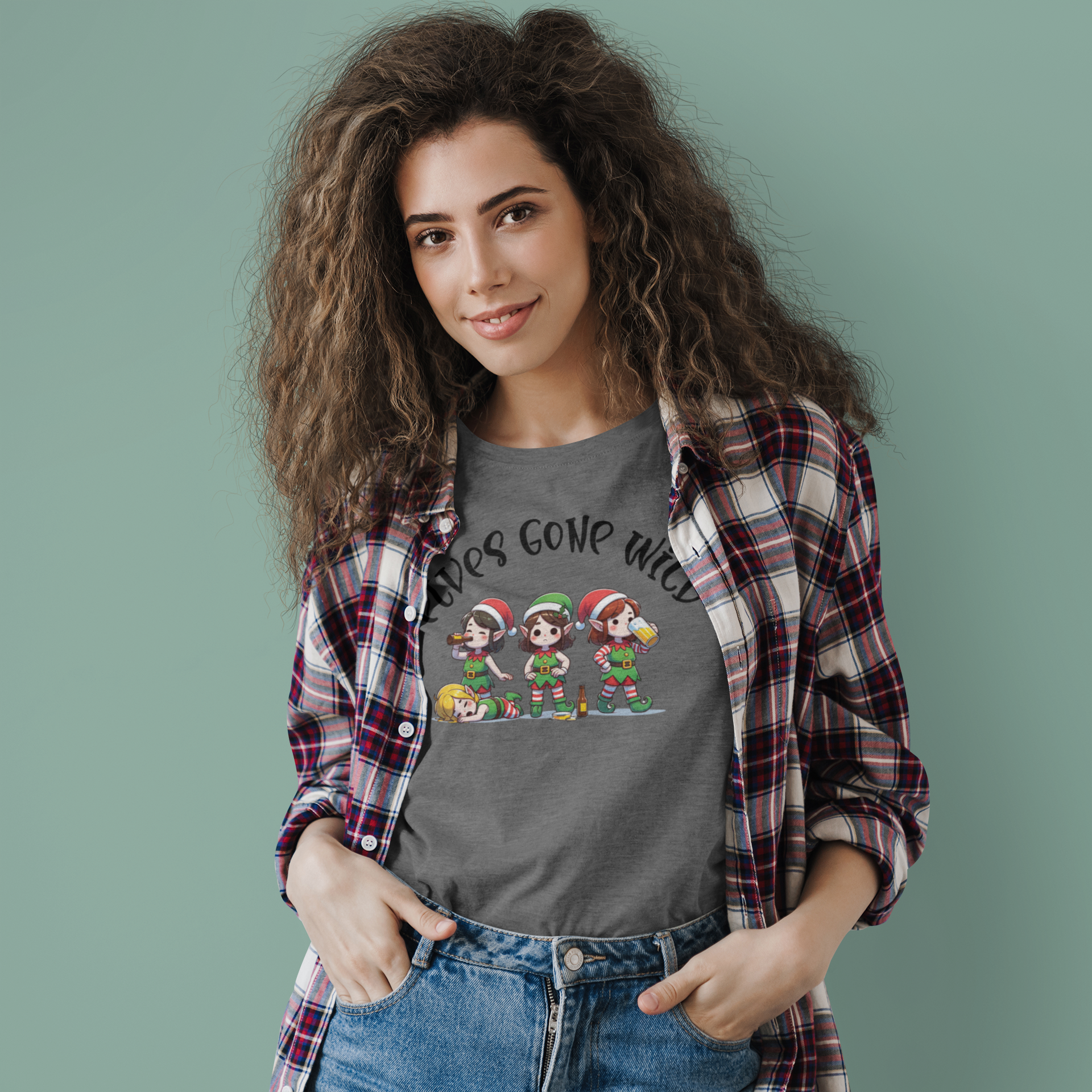 Elves Gone Wild Soft Tee