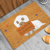 Happy Halloweenie Coir Welcome Mat