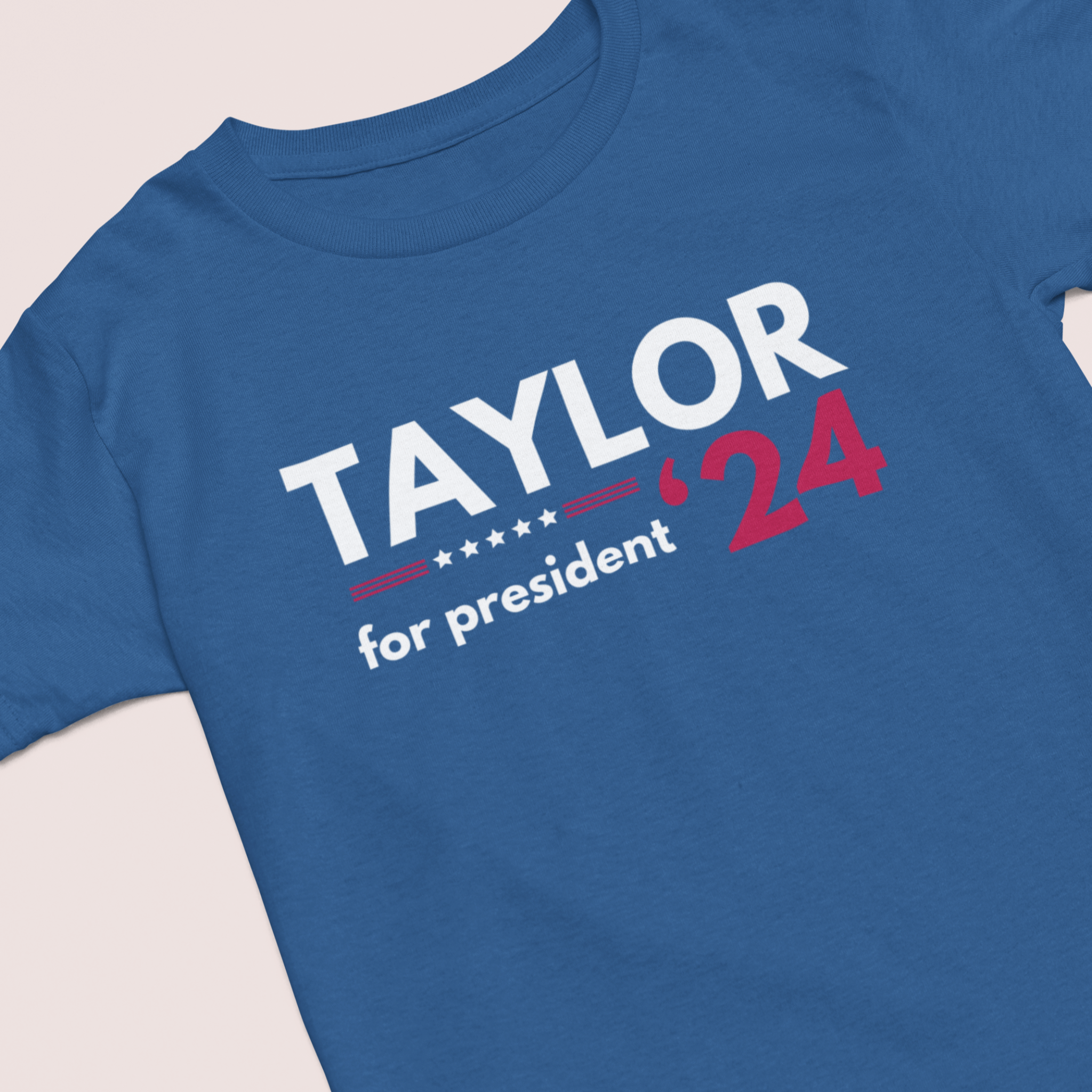 Taylor For President Short Sleeve T-Shirt