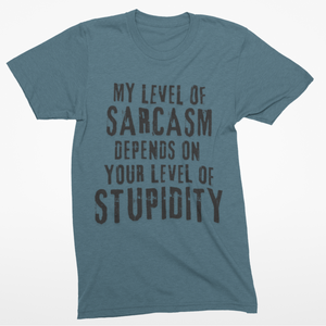 Sarcasm & Stupidity T-Shirt