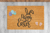 'Happy Easter' Holiday Doormat