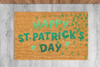 'Happy St. Patrick's Day' Holiday Doormat