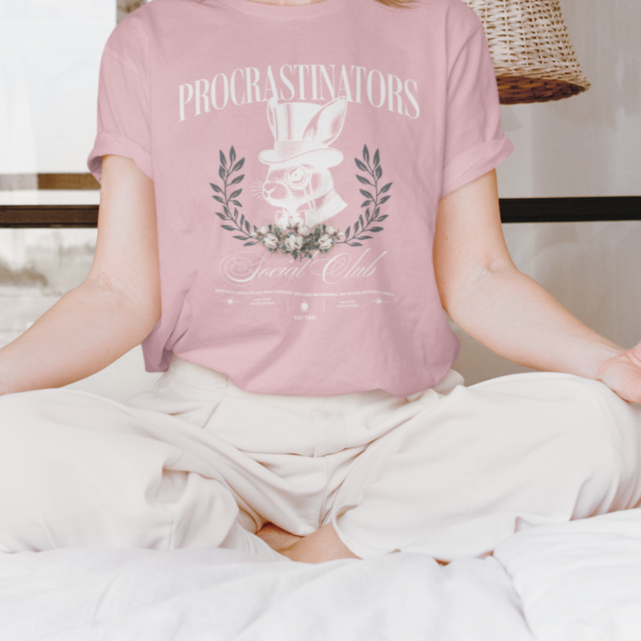 Procrastinators Social Club Oversized T-Shirt