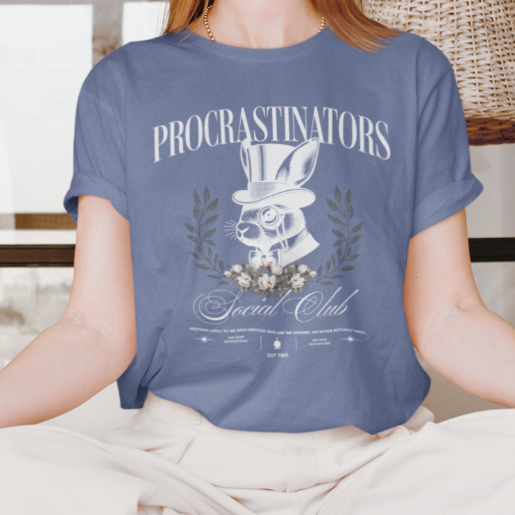 Procrastinators Social Club Oversized T-Shirt