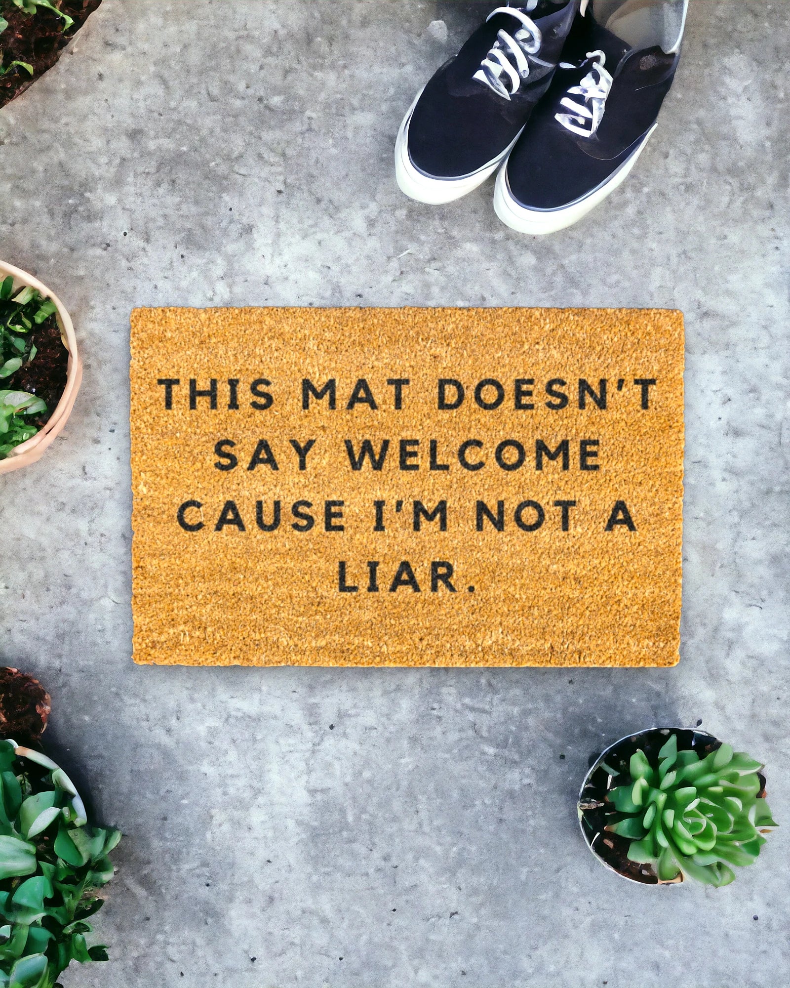 'Not a Liar' Funny Doormats